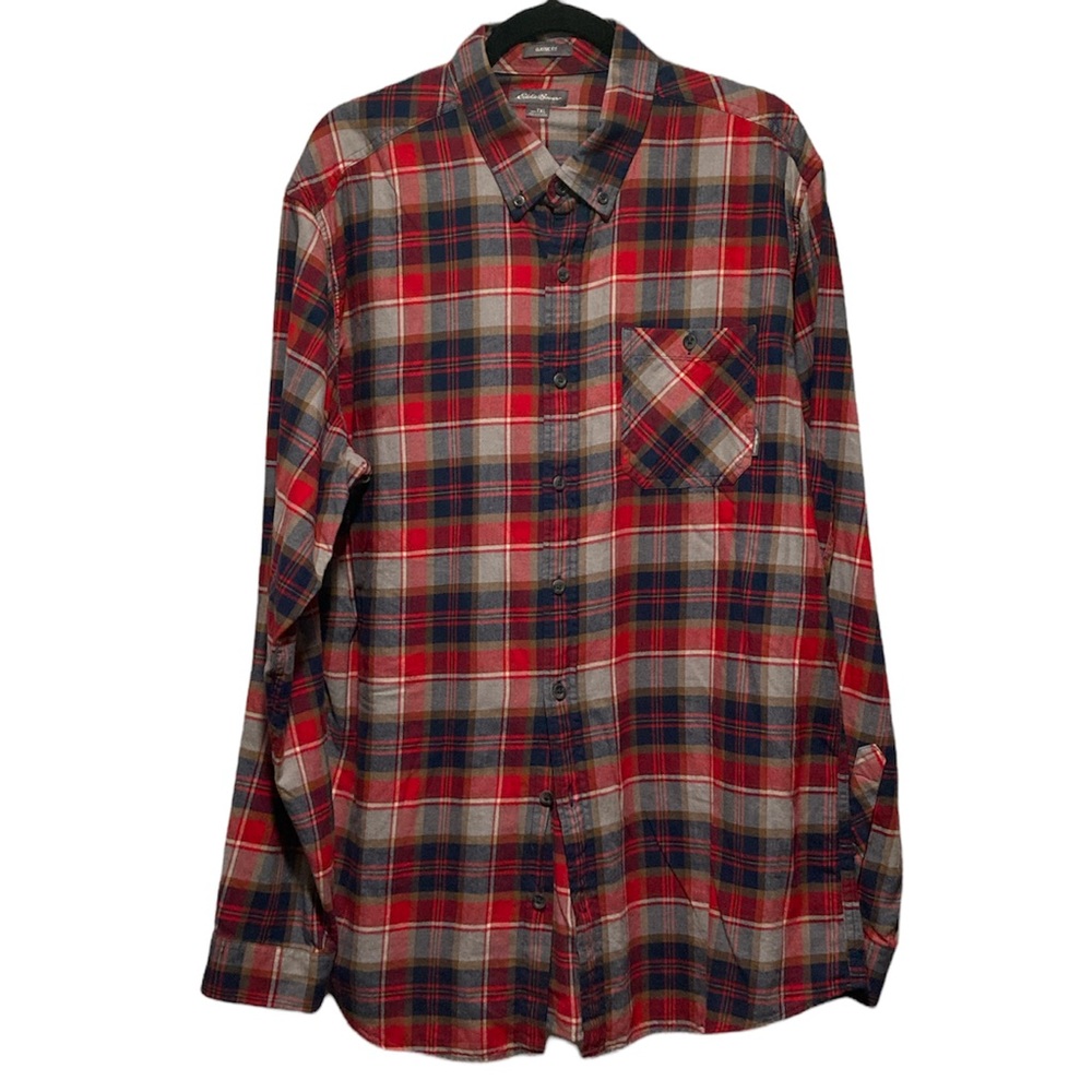 Eddie Bauer Flannel Shirt Size TXL